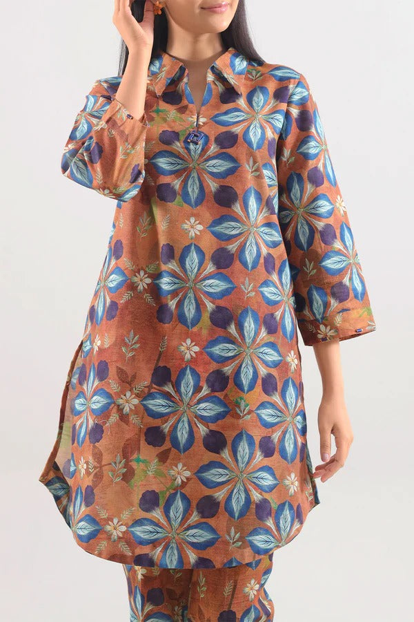 Saya Premium Khaddar 2-Piece Suit – Printed Cotton Khaddar Shirt & Trouser