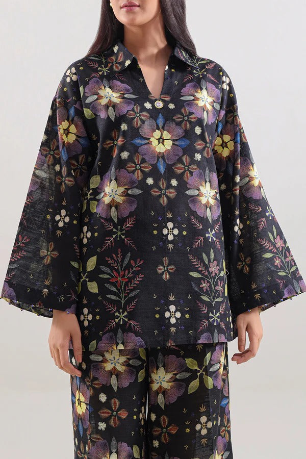 Saya Premium Khaddar 2-Piece Suit – Exclusive Printed Cotton Khaddar Shirt & Trouser